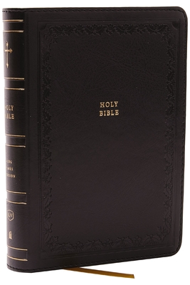 KJV Compact Bible W/ 43,000 Cross References, Black Leathersoft, Red Letter, Comfort Print: Holy Bible, King James Version: Holy Bible, King James Ver cover