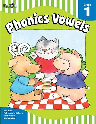 Phonics Vowels: Grade 1 (Flash Skills) Cover Image