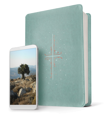 Filament Bible NLT (Leatherlike, Teal, Indexed): The Print+digital Bible By Tyndale (Created by) Cover Image