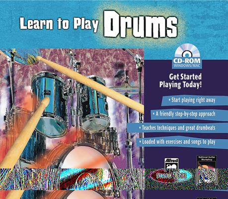 Learn to Play Drums: Get Started Playing Today!, CD-ROM Jewel Case
