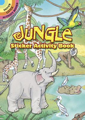 Jungle Sticker Activity Book (Dover Little Activity Books)