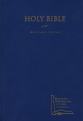 KJV Drill Bible, Blue Hardcover Cover Image