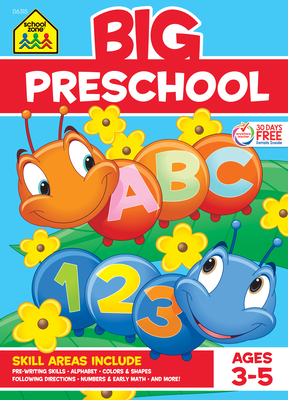 School Zone Big Preschool Workbook