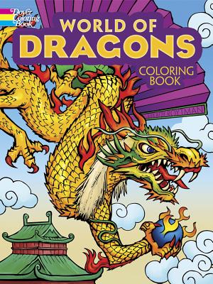 World of Dragons Coloring Book (Dover Coloring Books)