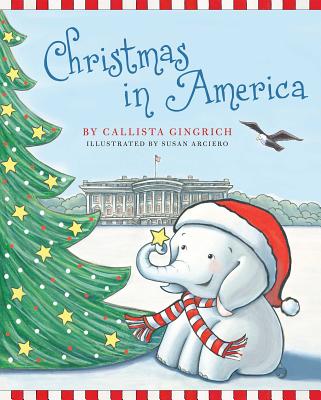 Cover for Christmas in America (Ellis the Elephant #5)