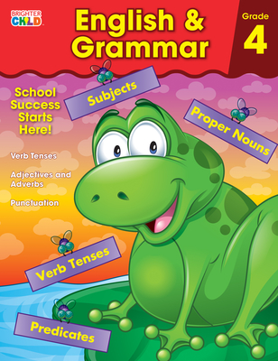 English & Grammar Workbook, Grade 4 By Brighter Child (Compiled by), Carson Dellosa Education (Compiled by) Cover Image