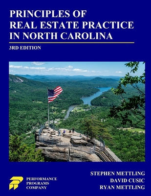 Principles of Real Estate Practice in North Carolina: 3rd Edition Cover Image