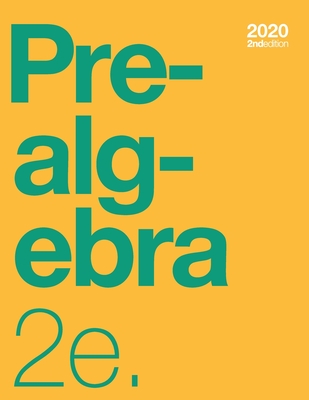 Prealgebra 2e Textbook (2nd Edition) (paperback, b&w) Cover Image