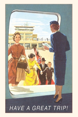 Vintage Journal Boarding The Plane Travel Poster By Found Image Press (Producer) Cover Image