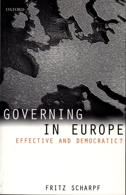 Cover for Governing in Europe