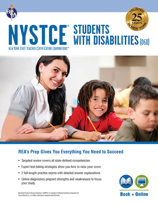 Cover for NYSTCE Students with Disabilities (060) Book + Online (Nystce Teacher Certification Test Prep)