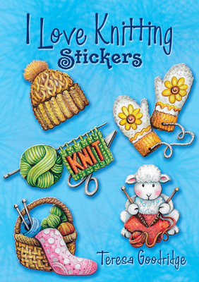 I Love Knitting Stickers (Dover Sticker Books) Cover Image