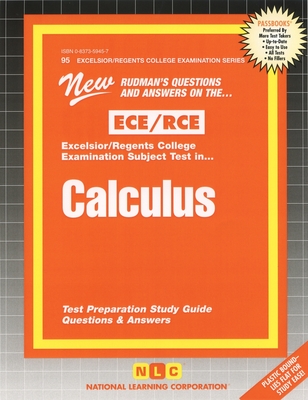 Calculus: Passbooks Study Guide (Excelsior/Regents College Examination) By National Learning Corporation Cover Image