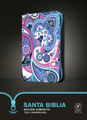 Santa Biblia Ntv, Edicion Compacta, Tela Lavanda Cover Image