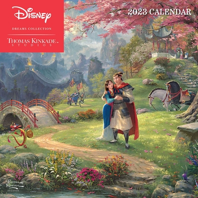 Disney Dreams Collection by Thomas Kinkade Studios: 2023 Wall Calendar By Thomas Kinkade Cover Image