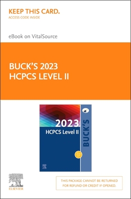 Buck's 2023 HCPCS Level II - Elsevier E-Book on Vitalsource (Retail Access Card) Cover Image