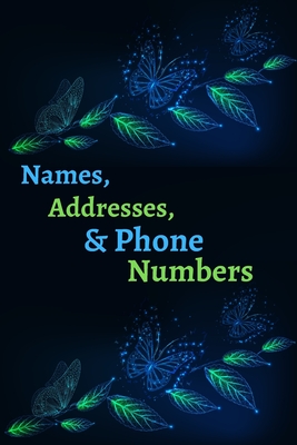 Names, Addresses, & Phone Numbers: Address Book With Alphabet Index ( Small Tabbed Address Book ). Cover Image