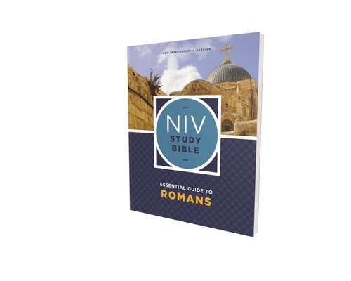 NIV Study Bible Essential Guide to Romans, Paperback, Red Letter, Comfort Print Cover Image