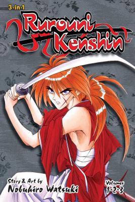 Rurouni Kenshin (3-in-1 Edition), Vol. 1: Includes vols. 1, 2 & 3 By Nobuhiro Watsuki Cover Image