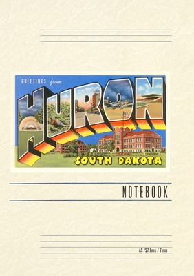 Vintage Lined Notebook Greetings from Huron Cover Image