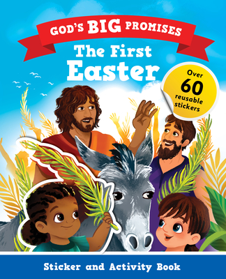 God's Big Promises Easter Sticker and Activity Book By Carl Laferton, Jennifer Davison (Illustrator) Cover Image
