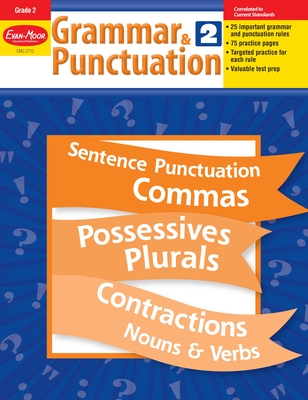 Grammar & Punctuation, Grade 2 Teacher Resource By Evan-Moor Corporation Cover Image