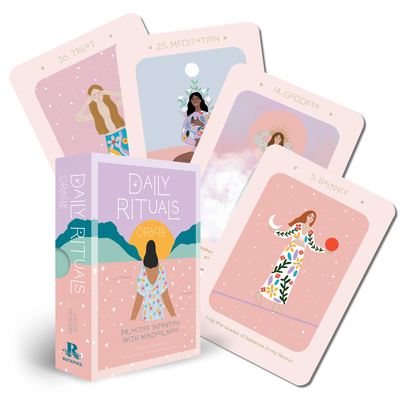 Daily Rituals Oracle: Practice Intention with Mindfulness (36 full-color cards and 88-page book) By Jackie Morgan, Constanza Goeppinger (Illustrator) Cover Image