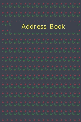 Address Book: Little Flower Cover Blue address book for you contacts names, addresses, phone numbers, emails, social media and birth By Jan Donnelly Cover Image