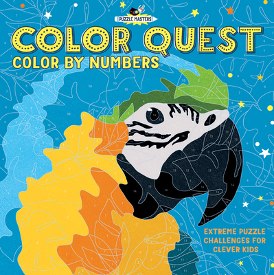 Color Quest: Color By Numbers: Extreme Puzzle Challenges for Clever Kids (Puzzle Masters)