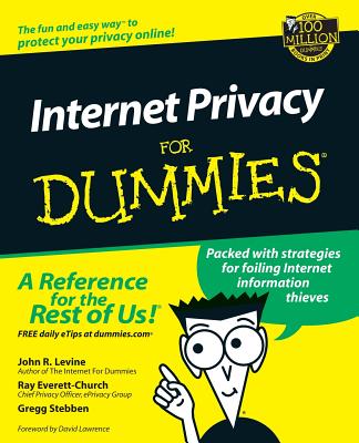 Internet Privacy For Dummies Cover Image