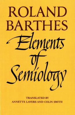 Elements of Semiology Cover Image