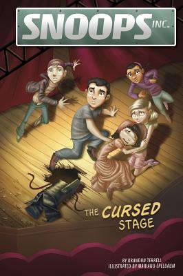 The Cursed Stage (Snoops) By Brandon Terrell, Mariano Epelbaum (Illustrator) Cover Image