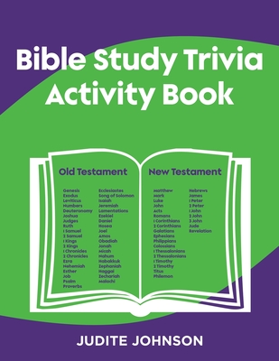 Bible Study Trivia Activity Book Cover Image