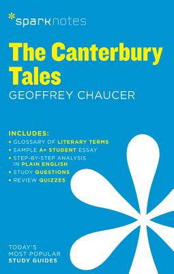 The Canterbury Tales Sparknotes Literature Guide: Volume 20 By Sparknotes, Geoffrey Chaucer, Sparknotes Cover Image