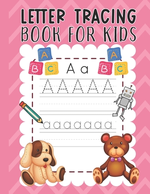 Letter And Number Tracing Book For Kids Ages 3-5 - By Activity