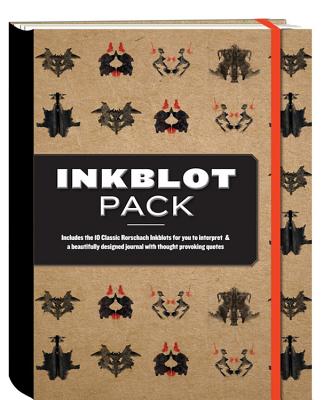 The Inkblot Pack: Includes the 10 Classic  Inkblots for you to interpret & a beautifully designed journal with thought provoking quotes