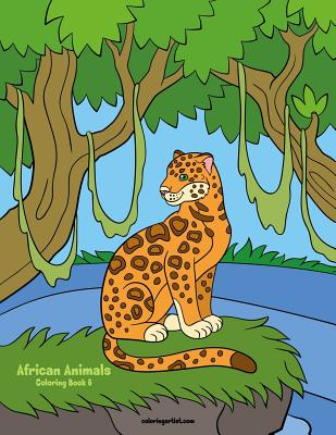 Download African Animals Coloring Book 6 Paperback University Press Books Berkeley