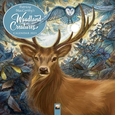 Patricia MacCarthy's Woodland Creatures Wall Calendar 2023 (Art Calendar) By Flame Tree Studio (Created by) Cover Image