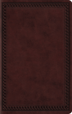ESV Premium Gift Bible (Trutone, Mahogany, Border Design)  Cover Image