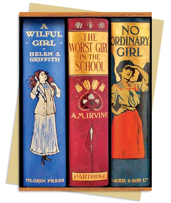 Bodleian: Book Spines Great Girls Greeting Card Pack: Pack of 6 (Greeting Cards) By Flame Tree Studio (Created by) Cover Image