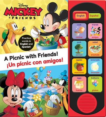 Disney Mickey & Friends: A Picnic with Friends! English and Spanish Sound Book