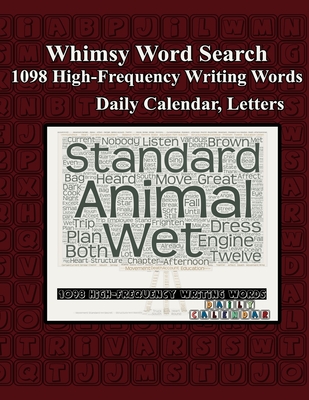Whimsy Word Search, 1098 High-Frequency Writing Words, Letters By Claire Mestepey Cover Image