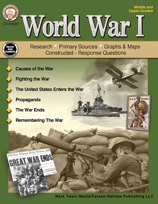 World War I, Grades 6-12 Cover Image