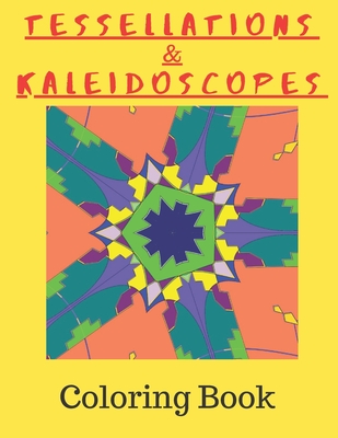 Easy Kaleidoscope Coloring Book for Adults: Adult coloring Book