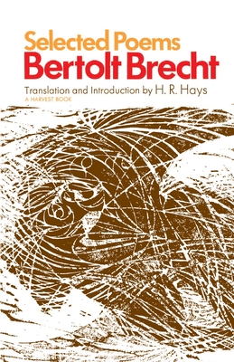 Selected Poems By Bertolt Brecht Cover Image
