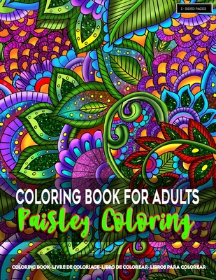 Amazing Patterns Coloring Book for Adults: An Adult Coloring Book with Fun,  Easy, and Relaxing Coloring Pages for Stress Relief and Mandala Style
