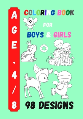 Coloring Book for Boys and Girls: Kids Coloring Activity (Rainbow #33)  (Paperback)
