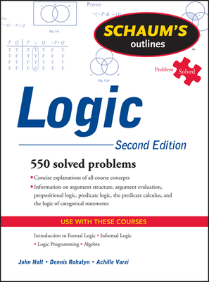 Logic By John Nolt, Dennis Rohatyn, Achille Varzi Cover Image