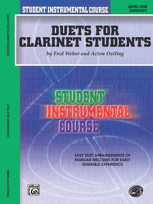 Student Instrumental Course Duets for Clarinet Students: Level I Cover Image