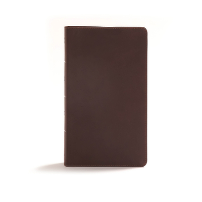 Cover for CSB Reader's Bible, Brown Genuine Leather